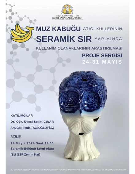 Muz Kabuğu Atığı Külünün Seramik Sır Yapımında Kullanım Olanaklarının Araştırılması